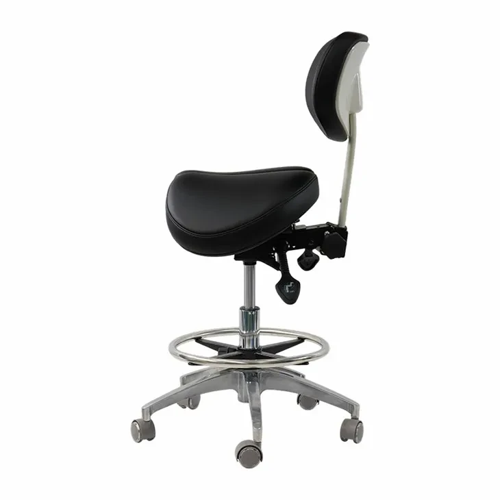 Adjustable Stool With Backrest