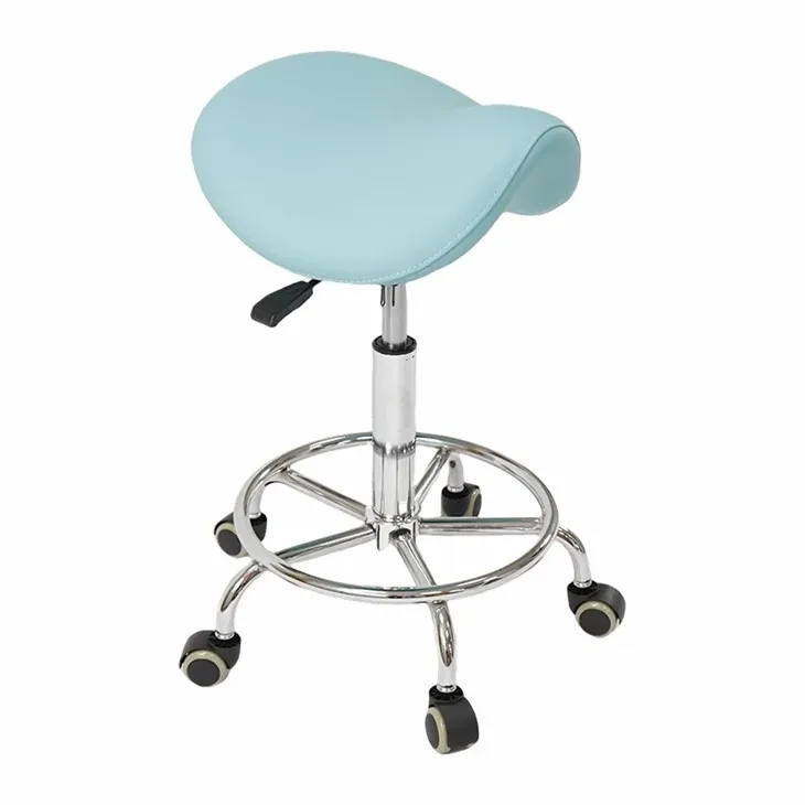 Rolling Stool With Footrest