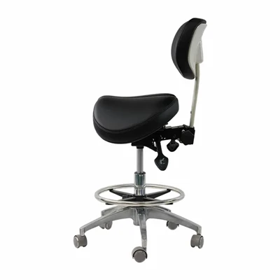 Adjustable Stool With Backrest